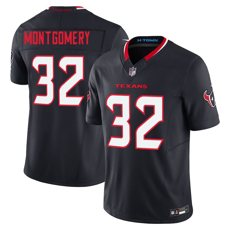David Montgomery Houston Texans Jersey - Navy product image 1