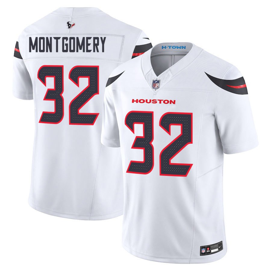David Montgomery Houston Texans Jersey - White product image 1