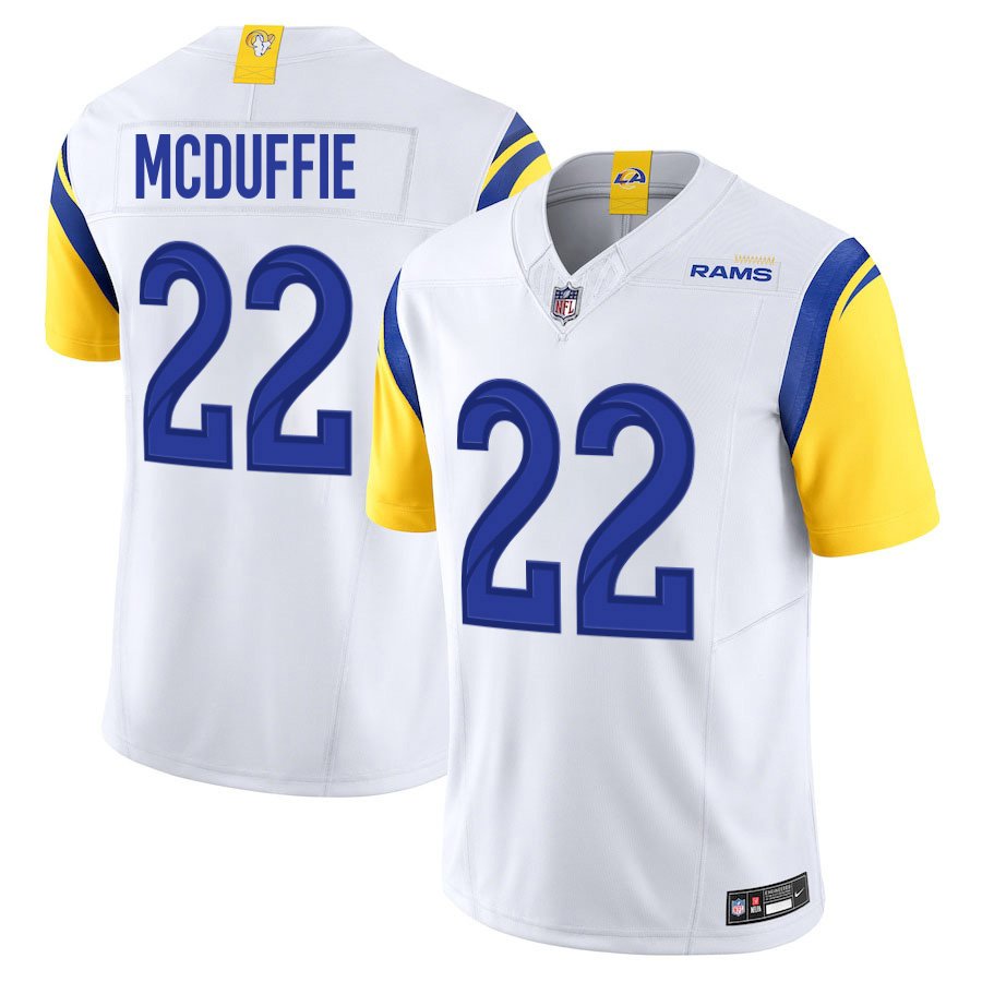 Trent McDuffie Los Angeles Rams Jersey - White product image 1