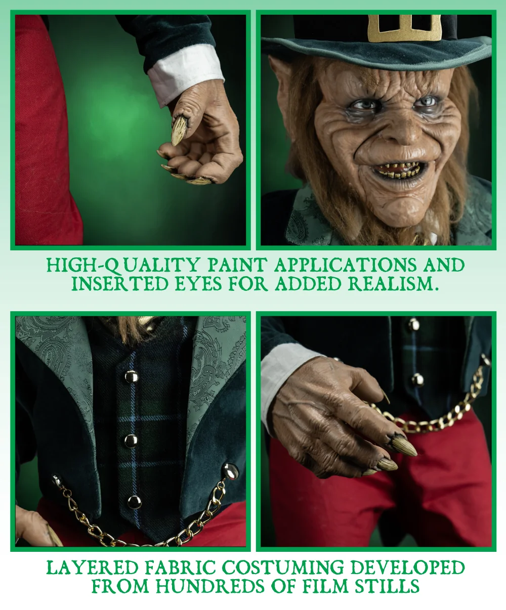 *PRE-ORDER* Leprechaun - Ultimate Leprechaun Doll product image 6, provided for visual reference and product detail review