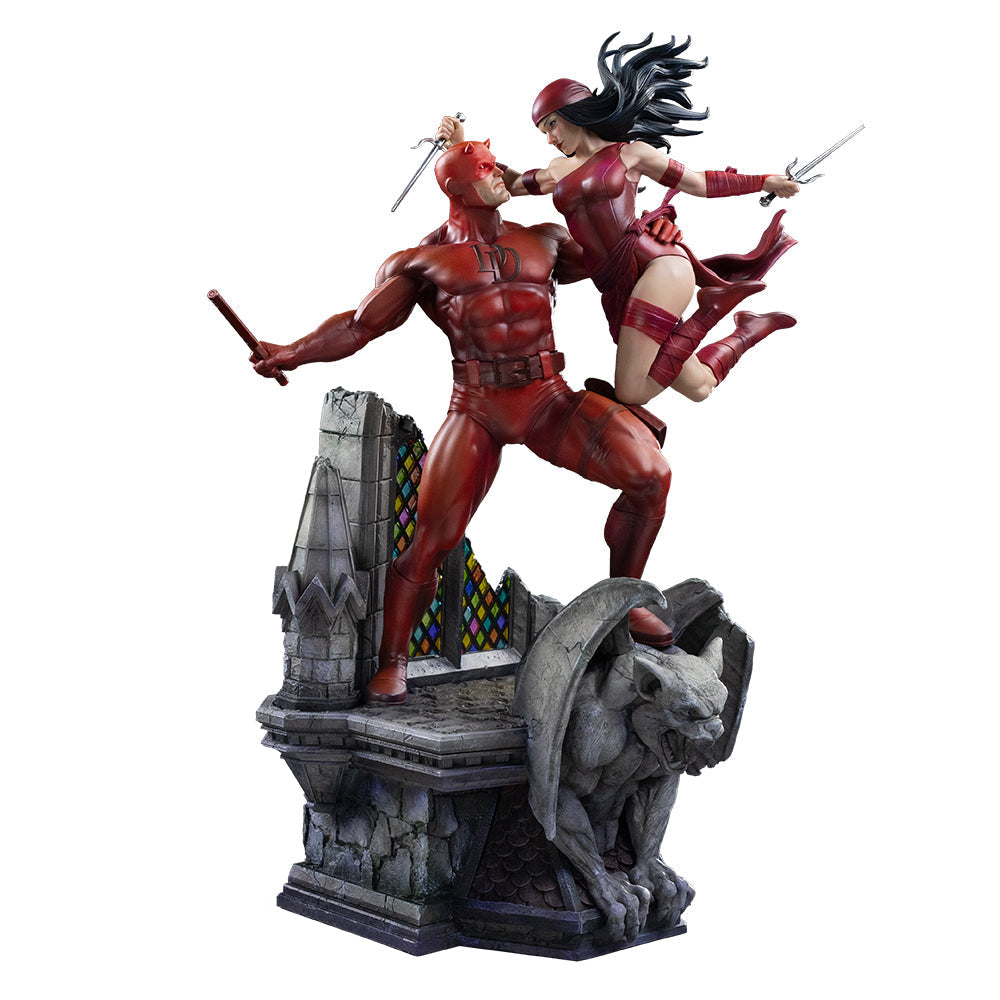 Pre-Order - Statue Daredevil and Elektra - Marvel Comics - Diorama 1/6 - Iron Studios product image 1, provided for visual