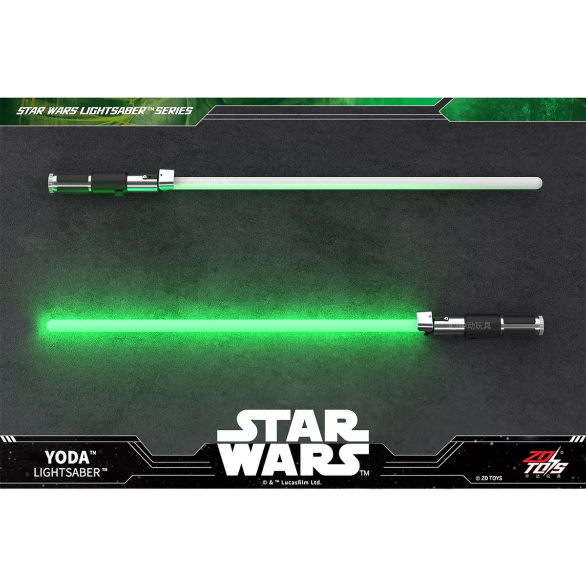 ZD Toys Master Yoda Lightsaber product image 3, provided for visual reference and product detail review