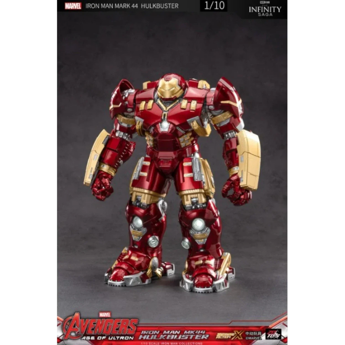 ZD Toys Iron Man Hulkbuster MK44 Action Figure product image 8, provided for visual reference and product detail review