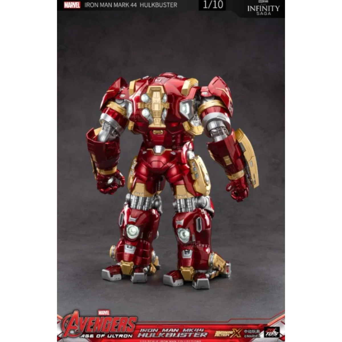 ZD Toys Iron Man Hulkbuster MK44 Action Figure product image 9, provided for visual reference and product detail review