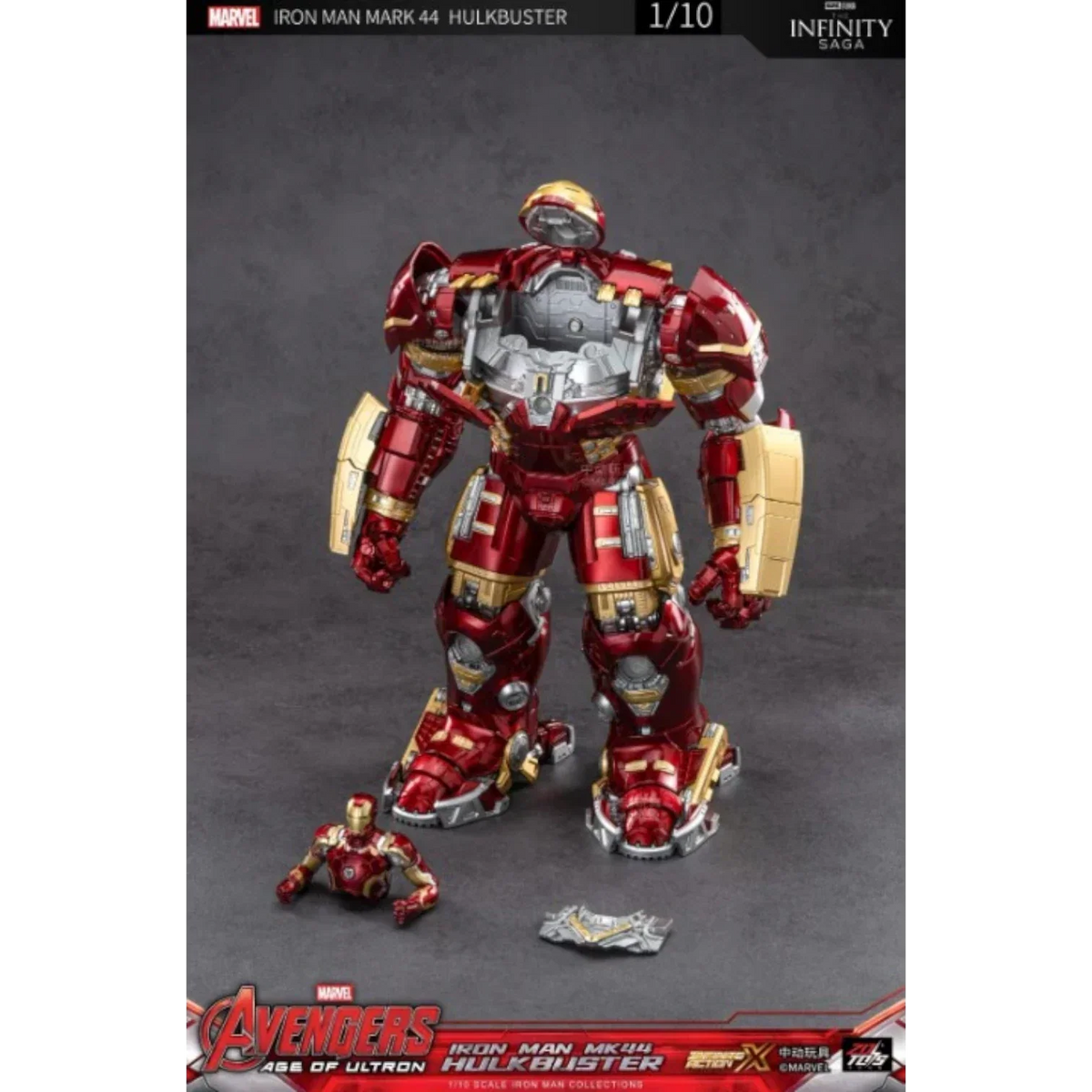 ZD Toys Iron Man Hulkbuster MK44 Action Figure product image 10, provided for visual reference and product detail review