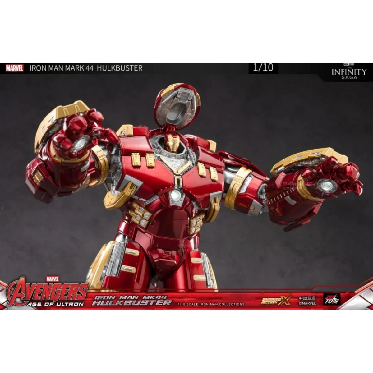 ZD Toys Iron Man Hulkbuster MK44 Action Figure product image 12, provided for visual reference and product detail review