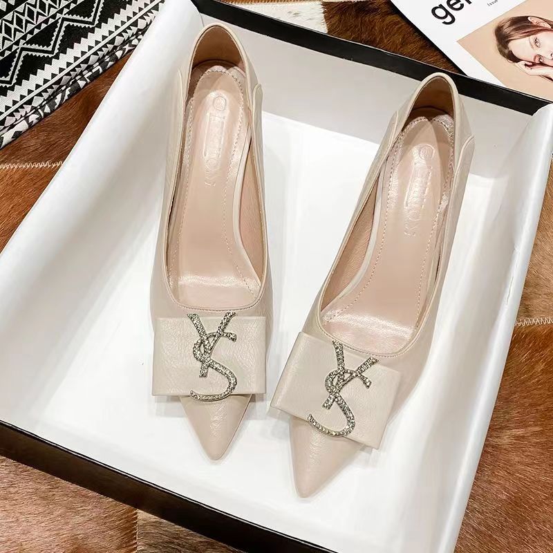 2023 Diamond pointed toe high heels product image 3, provided for visual reference and product detail review