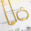 C letter D bracelet titanium steel hand ornament product image 1, provided for visual reference and product detail review