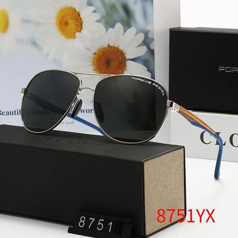 4 Colors Fashion Frame Men Polarized Sunglasses product image 5, provided for visual reference and product detail review