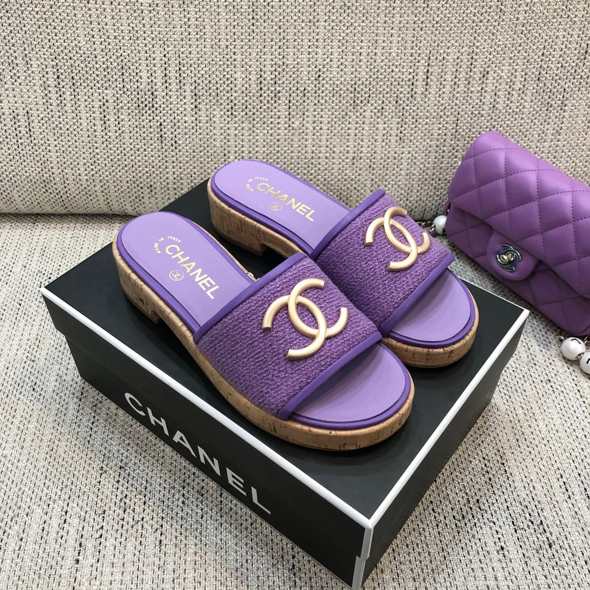 2023 CC flat slippers -S46 product image 5, provided for visual reference and product detail review