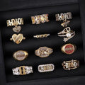Retro diamond pearl Ring product image 1, provided for visual reference and product detail review