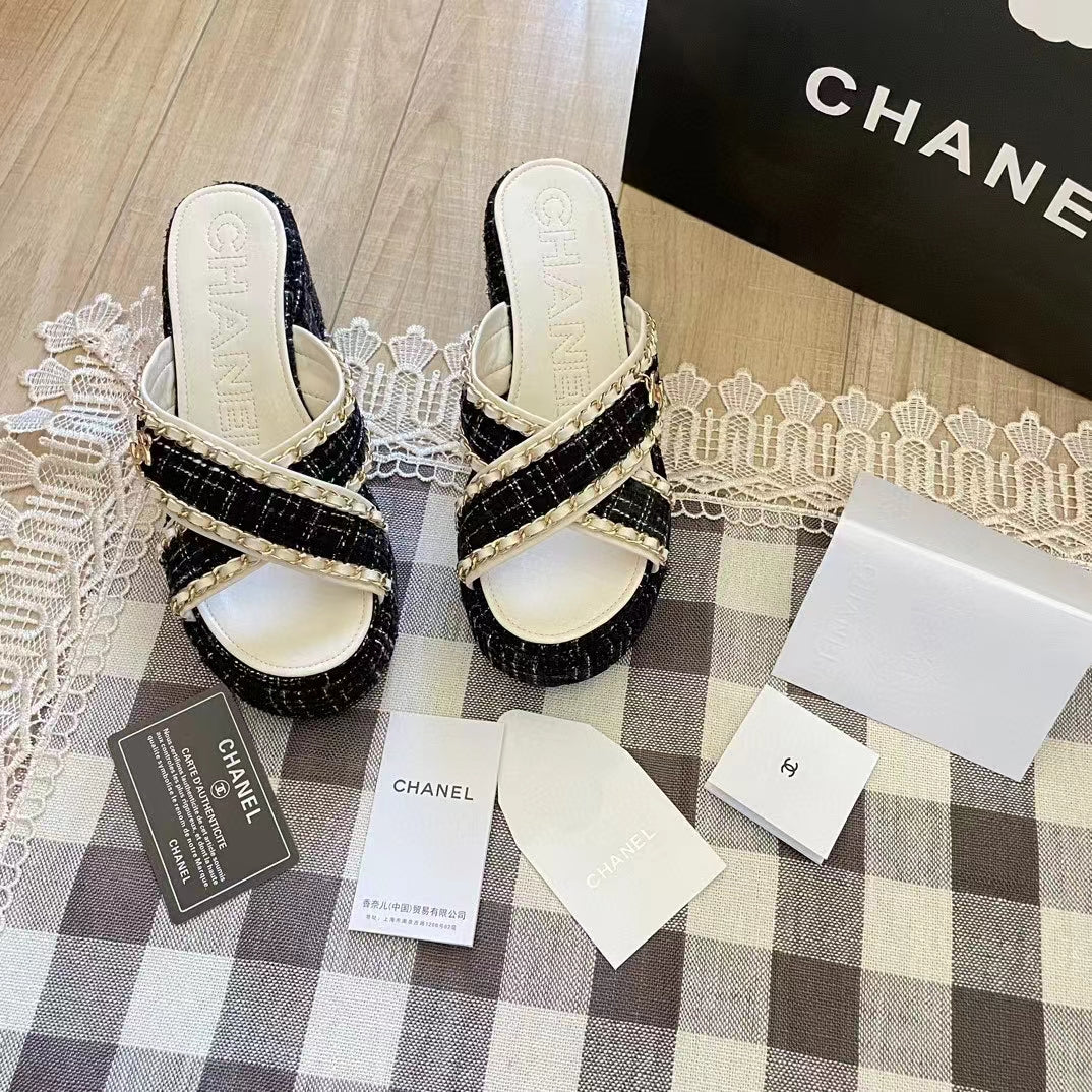 2023 High-heeled slippers product image 3, provided for visual reference and product detail review