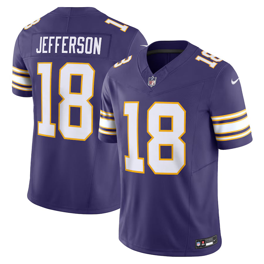 Justin Jefferson Minnesota Vikings Alternate Jersey - Purple product image 1