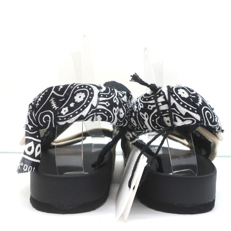 Arizona Love Apache Bandana Raffia Sandals Natural/Black Size 40 NEW product image 7, provided for visual reference and