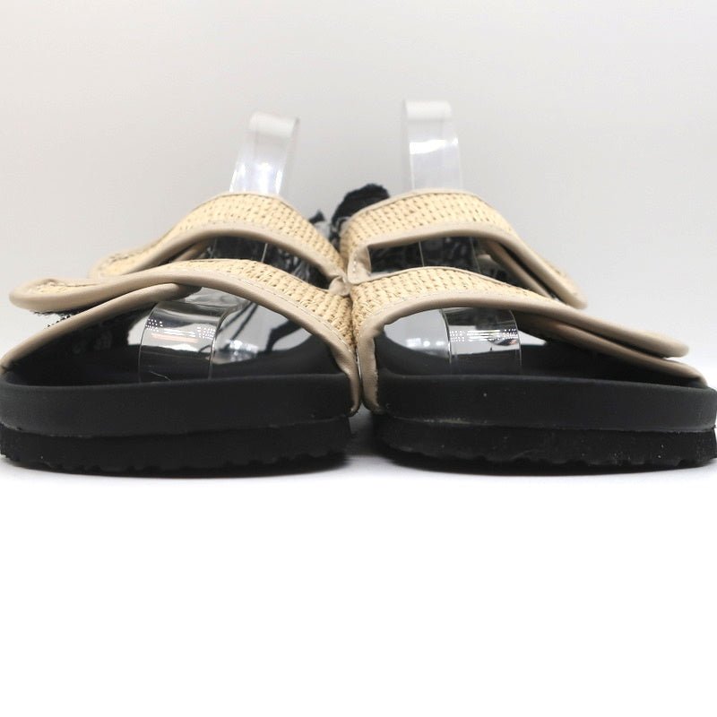 Arizona Love Apache Bandana Raffia Sandals Natural/Black Size 40 NEW product image 4, provided for visual reference and