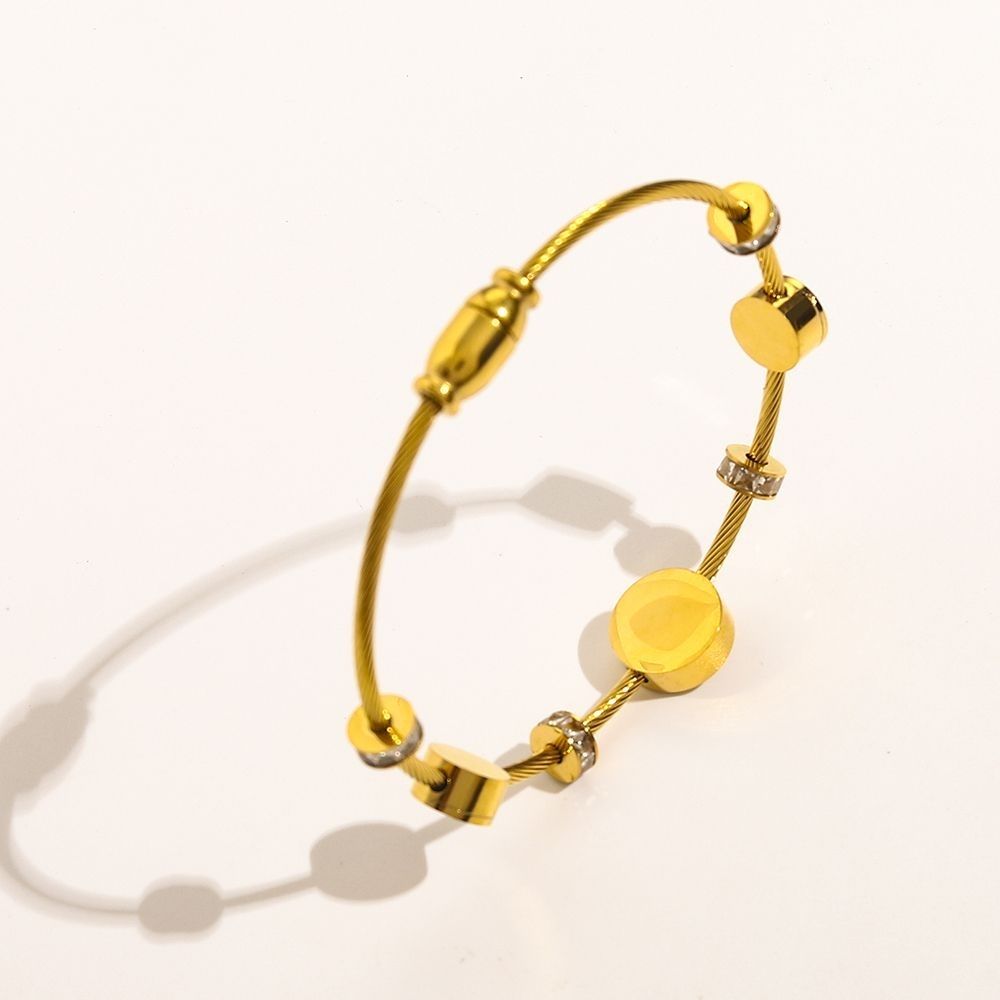 Titanium steel bracelet product image 6, provided for visual reference and product detail review