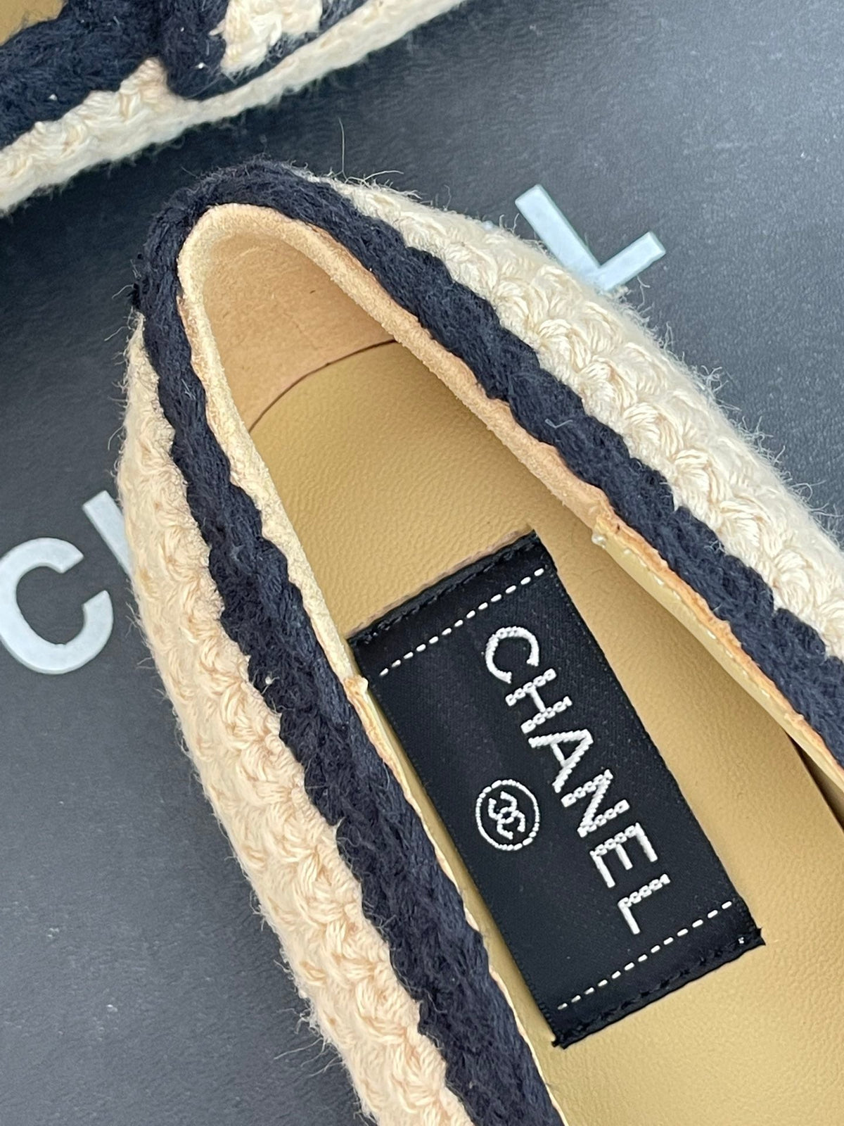 2023 CC new knitted wool loafers -S43 product image 7, provided for visual reference and product detail review