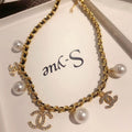 2023 New Fashion Imitation Pearl Necklace product image 1, provided for visual reference and product detail review