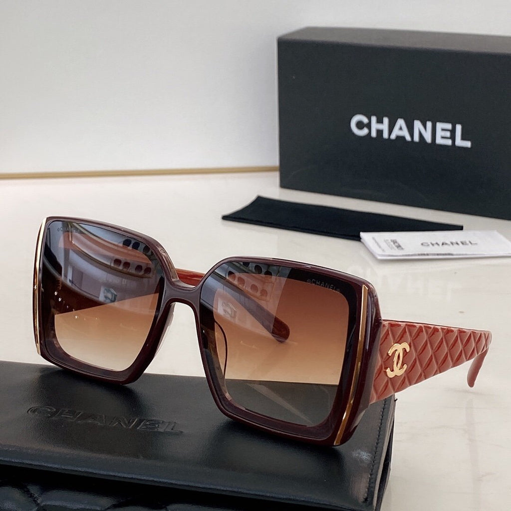 7 Colors Big Metal Square Frame Sunglasses product image 2, provided for visual reference and product detail review