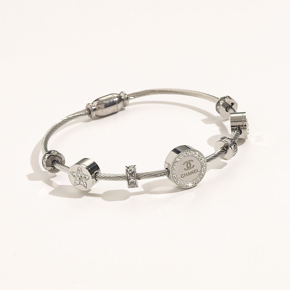 Titanium steel bracelet product image 8, provided for visual reference and product detail review