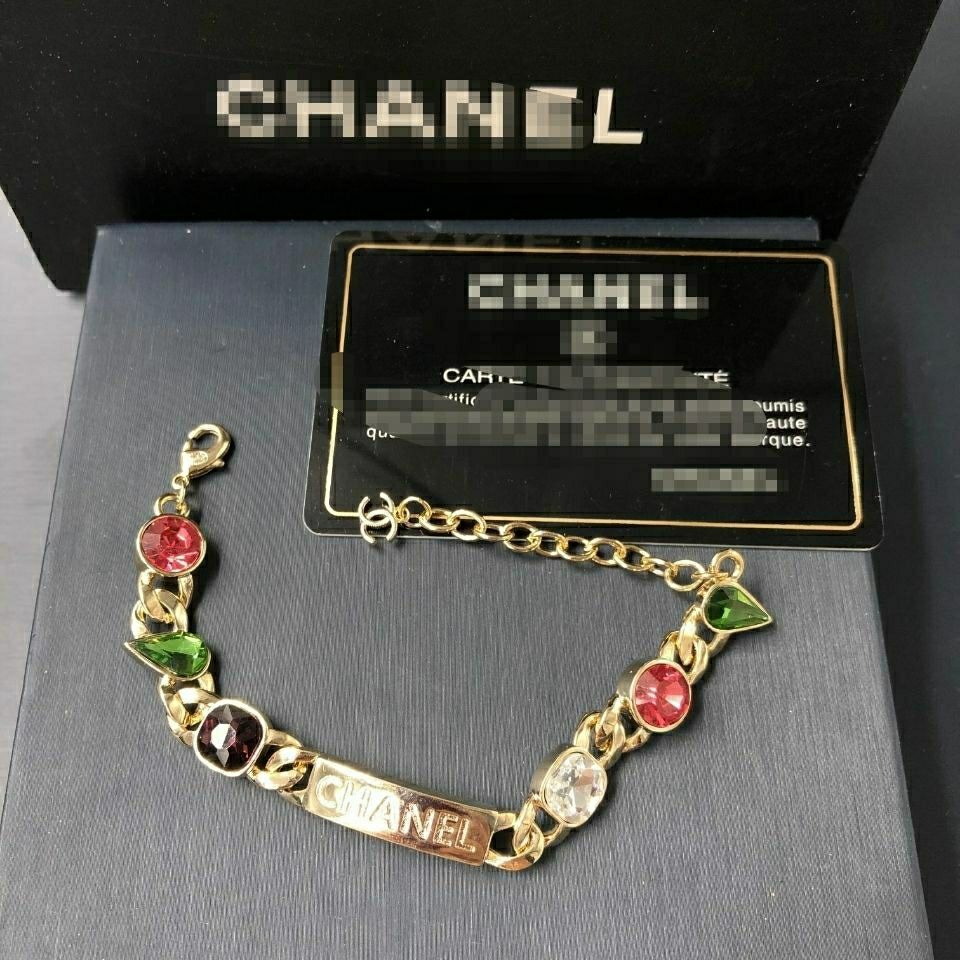 New fashion colored diamond bracelet product image 3, provided for visual reference and product detail review