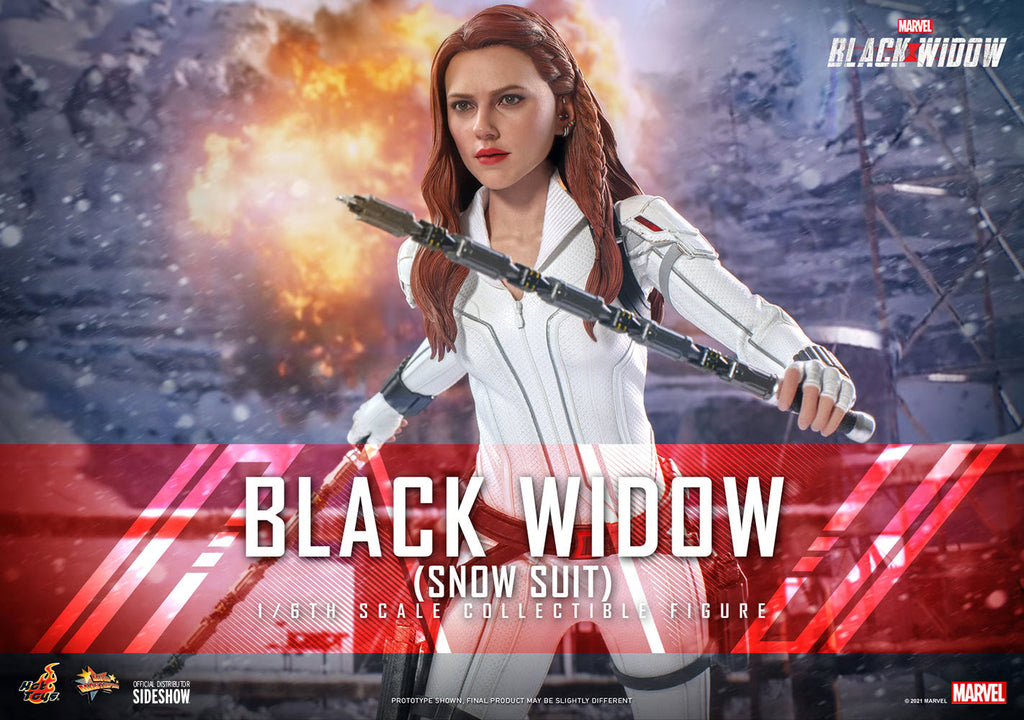 Hot Toys Black Widow (Snow Suit Version) 1/6 Scale Action Figure product image 1, provided for visual reference and product