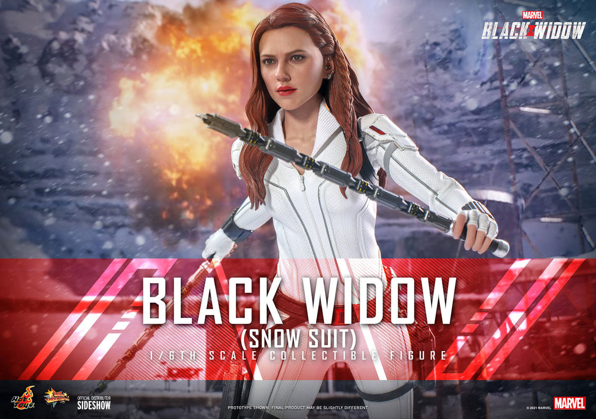 Hot Toys Black Widow (Snow Suit Version) 1/6 Scale Action Figure product image 1, provided for visual reference and product