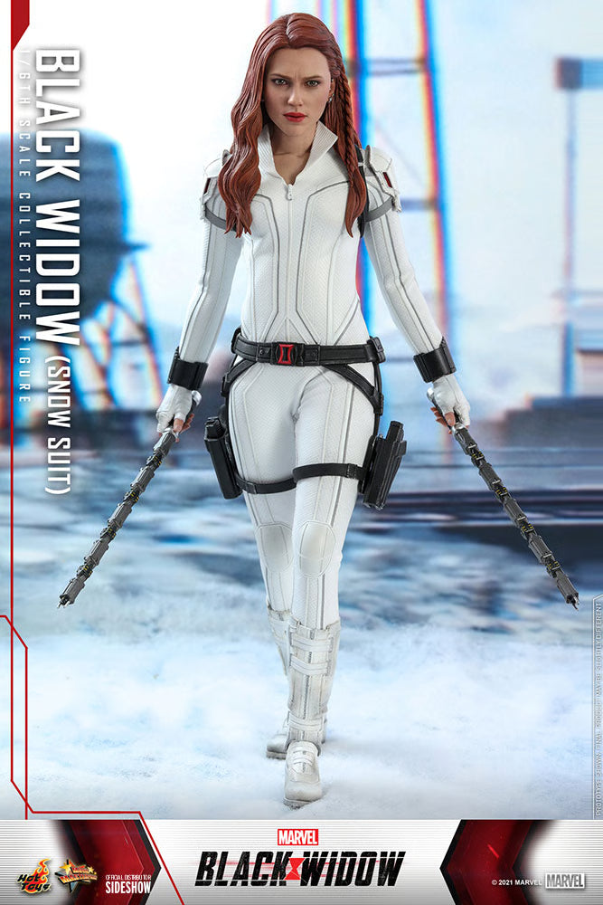 Hot Toys Black Widow (Snow Suit Version) 1/6 Scale Action Figure product image 2, provided for visual reference and product
