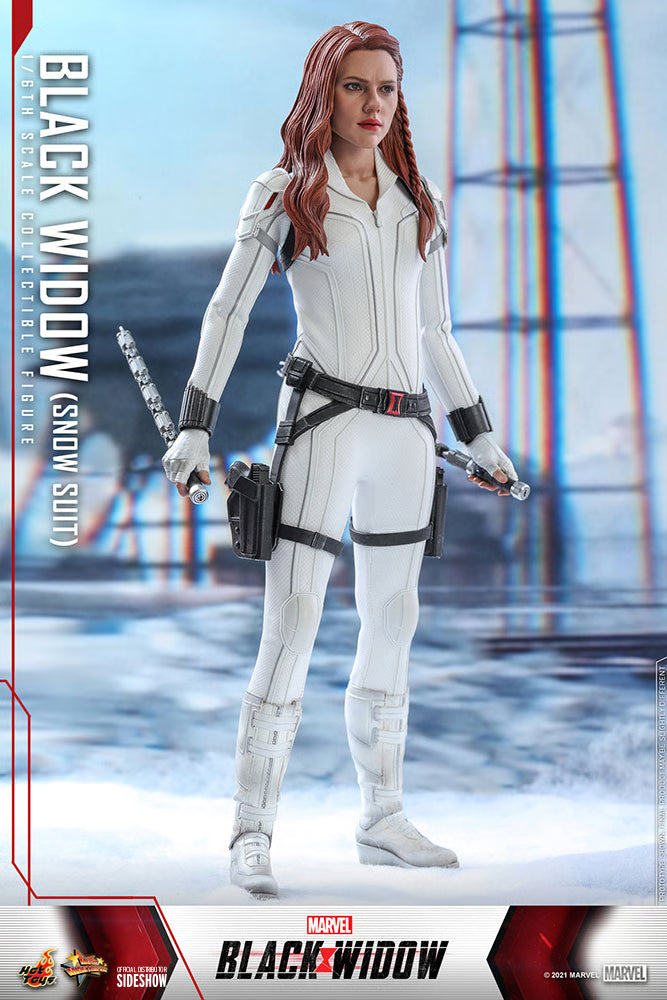 Hot Toys Black Widow (Snow Suit Version) 1/6 Scale Action Figure product image 3, provided for visual reference and product