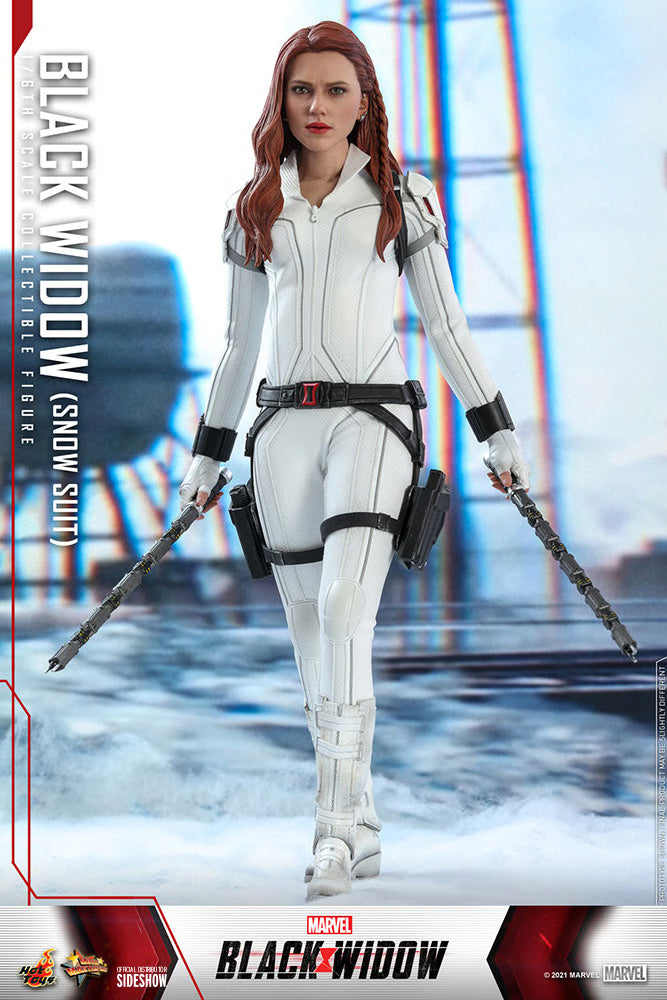 Hot Toys Black Widow (Snow Suit Version) 1/6 Scale Action Figure product image 4, provided for visual reference and product