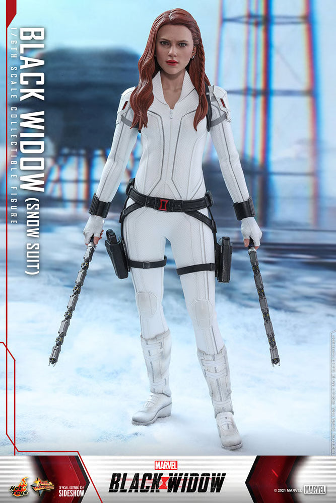 Hot Toys Black Widow (Snow Suit Version) 1/6 Scale Action Figure product image 5, provided for visual reference and product