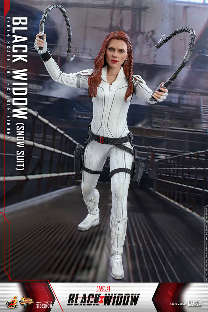 Hot Toys Black Widow (Snow Suit Version) 1/6 Scale Action Figure product image 6, provided for visual reference and product