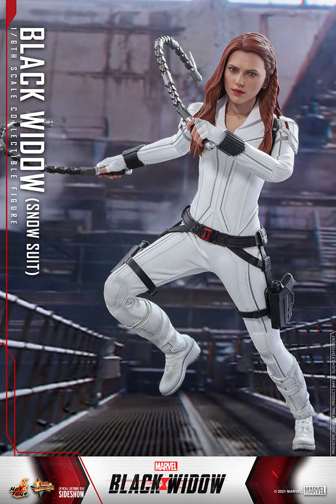 Hot Toys Black Widow (Snow Suit Version) 1/6 Scale Action Figure product image 7, provided for visual reference and product