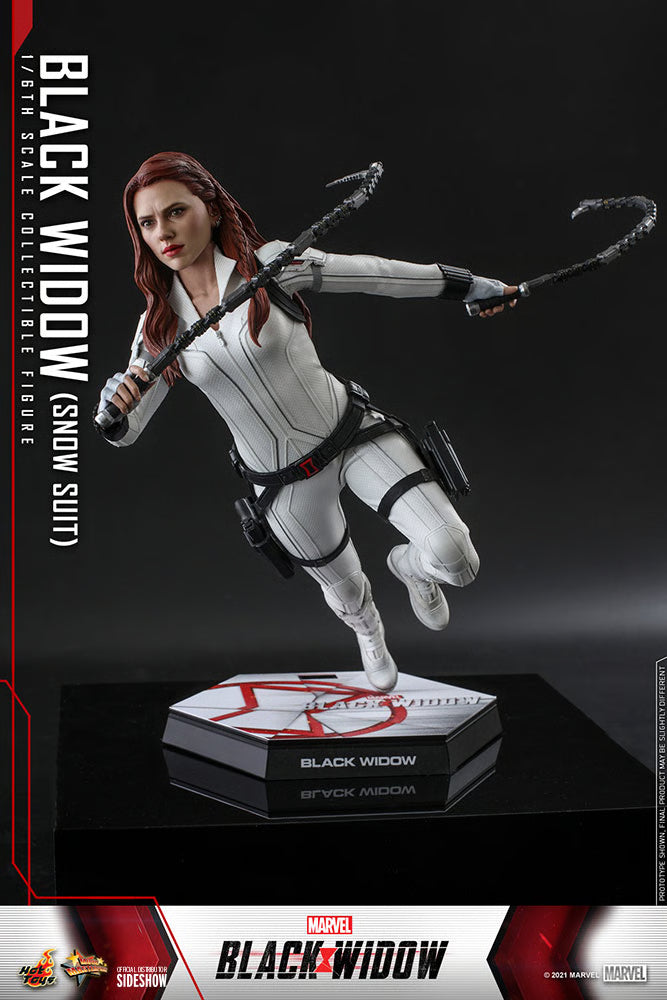 Hot Toys Black Widow (Snow Suit Version) 1/6 Scale Action Figure product image 8, provided for visual reference and product