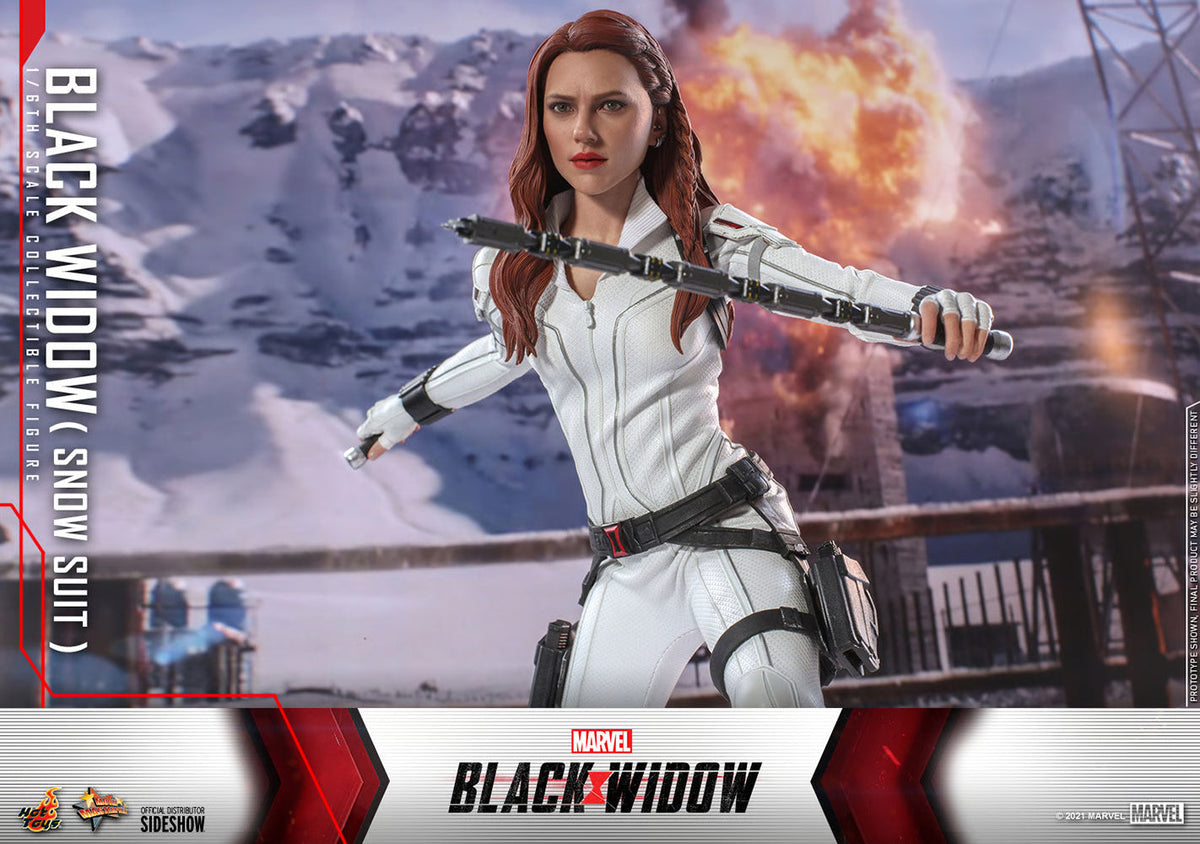 Hot Toys Black Widow (Snow Suit Version) 1/6 Scale Action Figure product image 14, provided for visual reference and product