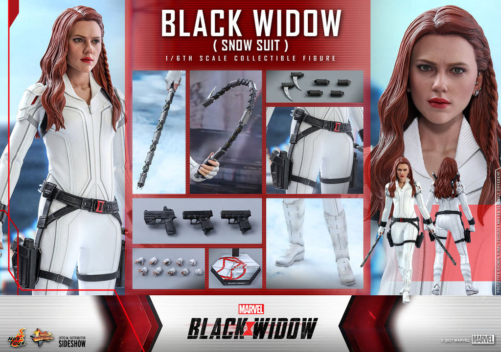 Hot Toys Black Widow (Snow Suit Version) 1/6 Scale Action Figure product image 19, provided for visual reference and product