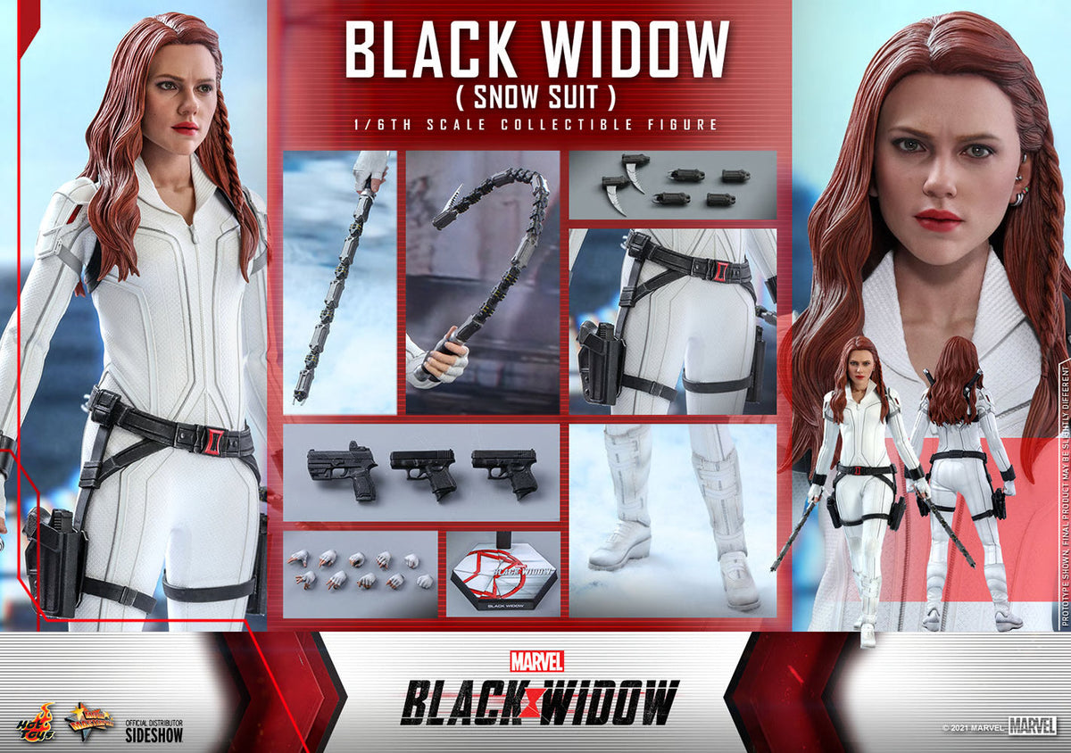 Hot Toys Black Widow (Snow Suit Version) 1/6 Scale Action Figure product image 19, provided for visual reference and product
