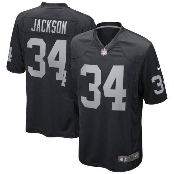 Bo Jackson Las Vegas Raiders Home Retired Player Jersey product image 1