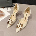 Fashion New CC pointed toe high heels product image 1, provided for visual reference and product detail review