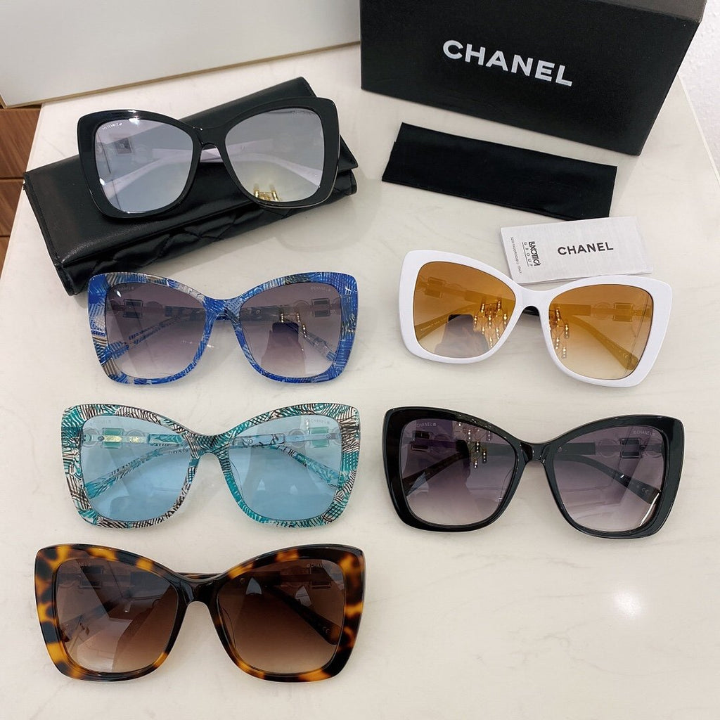 5 Colors Ocean Metal Hollowing Sunglasses product image 1, provided for visual reference and product detail review
