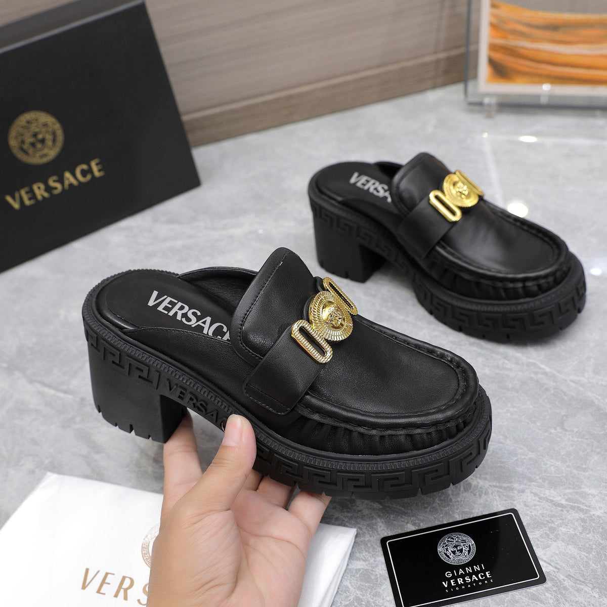 2023 new mid-heel casual shoes-S57 product image 1, provided for visual reference and product detail review