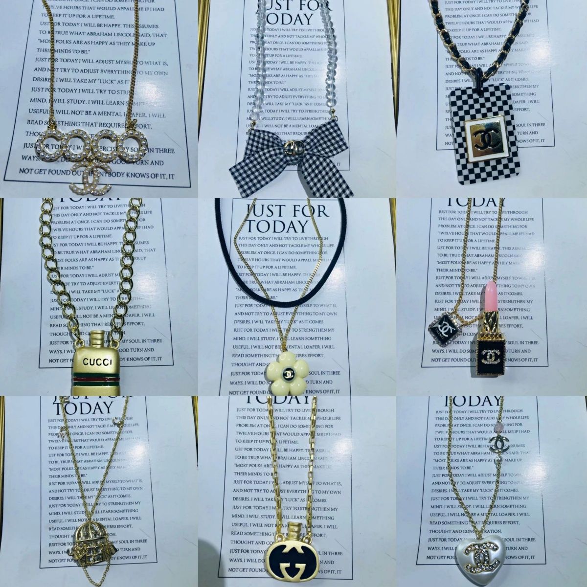 Titanium steel necklace product image 1, provided for visual reference and product detail review