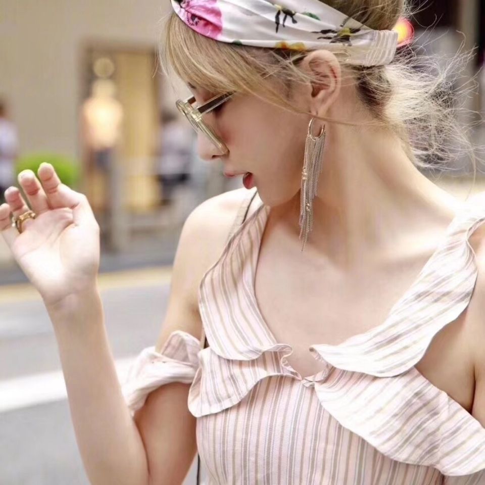 Fashion tassel earrings earrings product image 4, provided for visual reference and product detail review