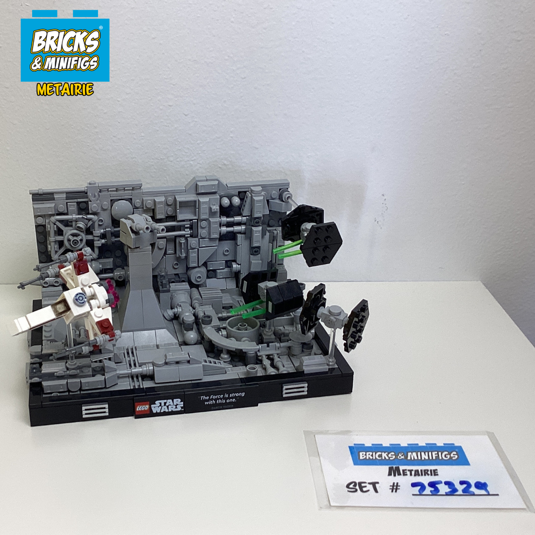 75329 Death Star Trench Run Diorama (U) product image 1, provided for visual reference and product detail review