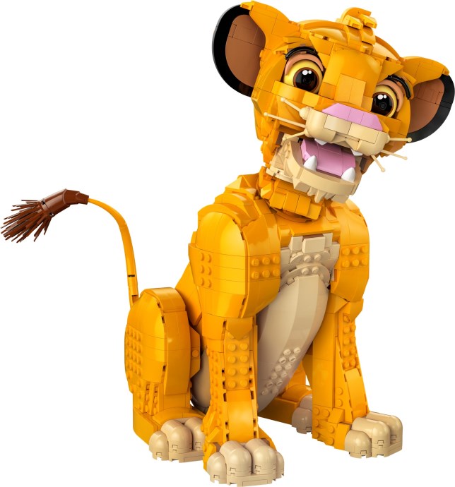 43247 Young Simba the Lion King product image 3, provided for visual reference and product detail review