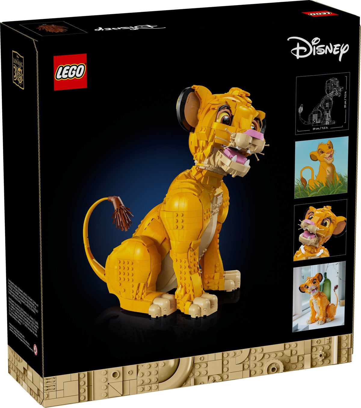 43247 Young Simba the Lion King product image 5, provided for visual reference and product detail review
