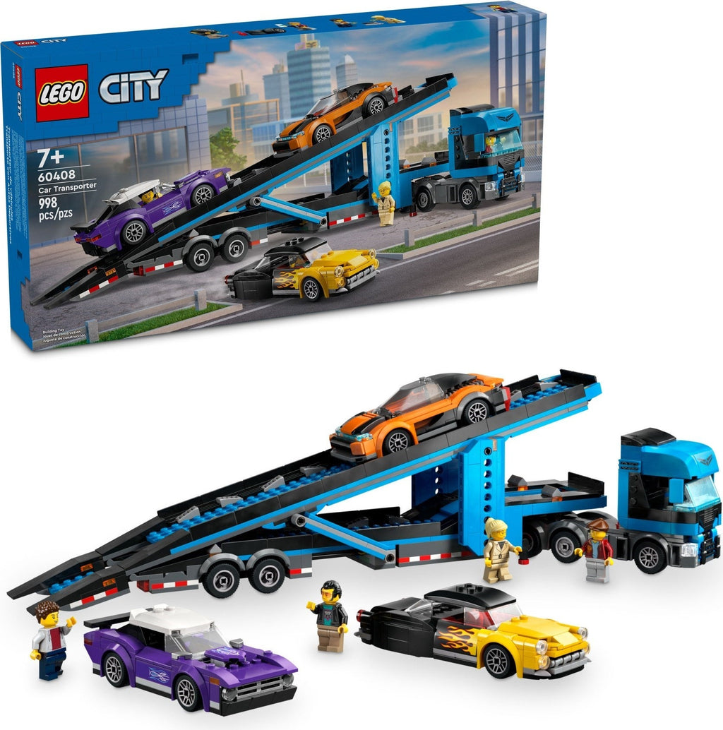 60408 LEGO Car Transporter Truck with Sports Cars product image 1, provided for visual reference and product detail review