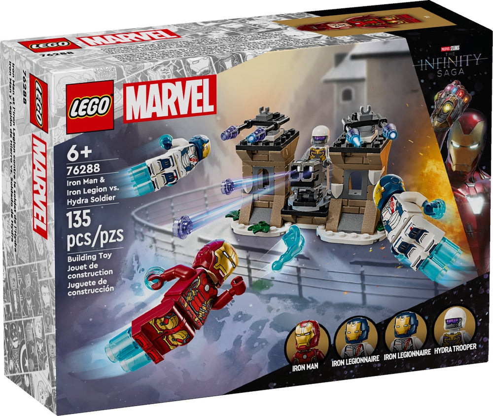 76288 Iron Man & Iron Legion vs. Hydra Soldier