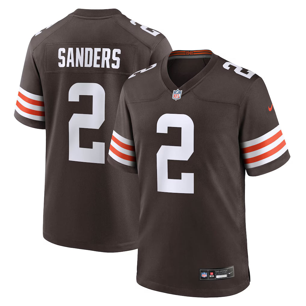 Shedeur Sanders Cleveland Browns Jersey - Brown product image 1