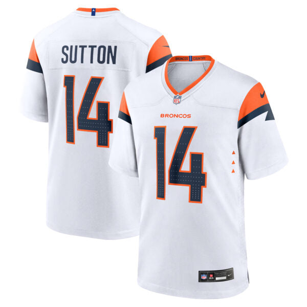 Courtland Sutton Denver Broncos Away Jersey - White product image 1